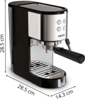 Krups XP441810 Eszpresszó Kávéfőző 1350 Watt - Fekete / Inox