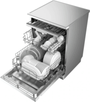 Midea MDWEF1433DSS-WA Szabadonálló Mosogatógép 60cm 14 Teríték - Inox