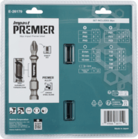 Makita E-26179 PH + PZ + TORX + Imbusz Bit Készlet 38 Darabos