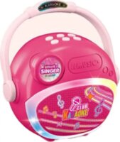 Blu Bluetooth Karaoke Party Hangszóró Mikrofonnal 5 W - Rózsaszín