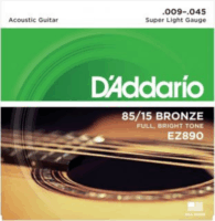 D'Addario EZ890 Bronze Akusztikus Gitárhúr-készlet (09-45)