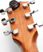 D'Addario PW-CT-12 Akkus Fejrészre Csíptetős Gitár hangoló - Fekete