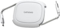 Lenovo GX91V57059 USB-C apa - USB-C 2.0 apa Visszahúzható Adat és Töltőkábel 240 Watt 1.2m - Fehér