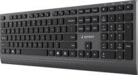 Gembird KB-MCH-06 Slim Vezetékes Billentyűzet US - Fekete / Szürke