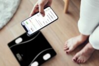 Eldom TWO610 Smart Digitális Személymérleg Max 180kg - Fekete