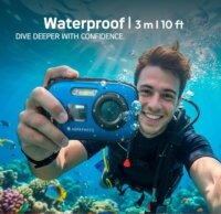 AgfaPhoto Realishot WP6000 Digitális Fényképező 18 Mpx / HD - Kék