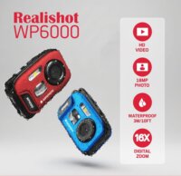 AgfaPhoto Realishot WP6000 Digitális Fényképező 18 Mpx / HD - Kék