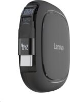 Lenovo GX91V57058 USB-C apa - USB-C 2.0 apa Visszahúzható Adat és Töltőkábel 240 Watt 1.2m - Fekete