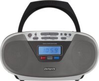 Aiwa BBTU-400SL Hordozható CD lejátszós FM Rádió - Fekete