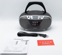 Aiwa BBTU-400SL Hordozható CD lejátszós FM Rádió - Fekete