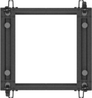 Lanberg 19" Szabadon Álló Nyitott Rack Állvány 9U 600x600 - 1100mm - Fekete