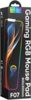 Yooup F07 RGB Gamer XXL Egérpad 800 x 300mm - Fekete/Mintás