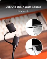 ICY BOX IB-1123M-CU31 HDD/SSD Dokkoló állomás (USB-C 3.2 Gen 2 - M.2 NVMe / SATA)