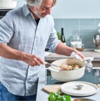 KitchenAid CC006062-001 Öntöttvas Sütőedény Ø 30cm 5,6L - Krémszínű
