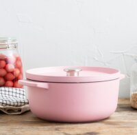 KitchenAid CC007431-001 Öntöttvas Sütőedény Ø 26cm 5,2L - Rózsaszín