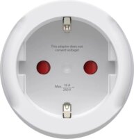 Hama 223485 Type B USA / Kanada / Karib-térség / Kelet-Ázsia 250V Utazó Adapter - Fehér