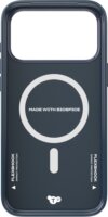 Tech21 EvoPulse Fauxven MagSafe Apple iPhone 18 Pro Max Telefon Tok - Mélytenger Kék