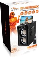 Media-Tech MT3186 OVERBOX Hordozható Bluetooth Hangszóró 30W - Fekete