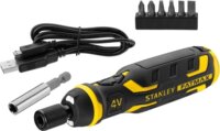 Stanley FMHT66719-0 FATMAX 4V Elektromos Csavarhúzó bitkészlettel (6 db / csomag)