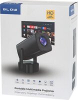 BLOW 79-704# AndroidTV HD Cinema SOUND 300 Lumen Hordozható Projektor - Fekete