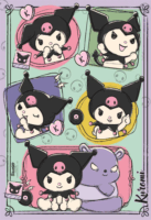 Clementoni Kuromi Compact 500 darabos Puzzle