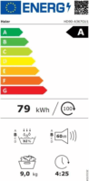 Haier HD90-A367GU1-S Hőszivattyús Szárítógép 9 Kg - Ezüst