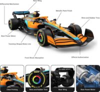 RASTAR F1 McLaren MCL36 Távirányítós Autó - Narancssárga