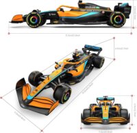 RASTAR F1 McLaren MCL36 Távirányítós Autó - Narancssárga