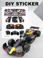 Rastar F1 Oracle Red Bull Racing RB18 Távirányítós Autó - Fekete
