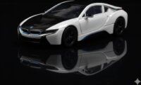 Rastar BMW I8 Fém Kisautó 1:43 - Fehér