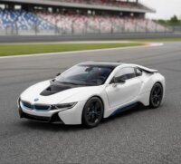 Rastar BMW I8 Fém Kisautó 1:43 - Fehér