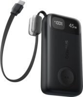 Baseus EnerFill FT31 Apple Watch Powerbank integrált USB Type-C kábellel 10000mAh 45W - Fekete