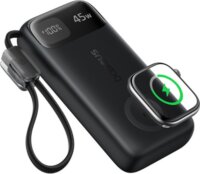 Baseus EnerFill FT31 Apple Watch Powerbank integrált USB Type-C kábellel 10000mAh 45W - Fekete