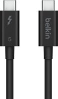 Belkin INZ005hq1MBK Thunderbolt 5 USB-C - Thunderbolt 5 USB-C Adat és Töltőkábel 240W 1m - Fekete