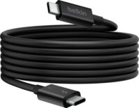 Belkin INZ005hq1MBK Thunderbolt 5 USB-C - Thunderbolt 5 USB-C Adat és Töltőkábel 240W 1m - Fekete