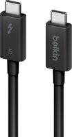 Belkin INZ005hq1MBK Thunderbolt 5 USB-C - Thunderbolt 5 USB-C Adat és Töltőkábel 240W 1m - Fekete