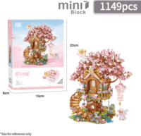 Jaki Heyday AK018 Sakura Faház 1149 darabos Építőjáték