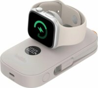 Belkin BPD012hqSA BoostCharge Pro PowerBank integrált USB-C Kábellel 10000mAh 45W - Homok