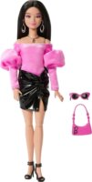 Mattel JJN76 Barbie Trendi Barátnők - Barbie Baba Fekete Miniszoknyában