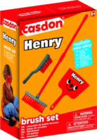 Casdon Henry Játék Seprű Készlet Lapáttal - Piros