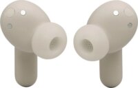 JBL Live Beam 4 Bluetooth Fülhallgató Headset Töltőtokban Kijelzővel - Homok/Pezsgő