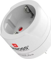 Skross 1.500230C-E EU -> UK 250V Utazó Adapter - Fehér