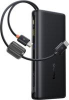 Baseus EnerFill FC41 Powerbank integrált 2x USB-C Kábellel 25000mAh 145W - Fekete
