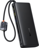 Baseus EnerFill FC41 Powerbank integrált 2x USB-C Kábellel 25000mAh 145W - Fekete