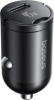 Baseus PrimeTrip VP2 USB-C Autós Gyorstöltő 45W + USB-C Kábel 60W 1m - Fekete