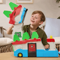 Spin Master Mancs Őrjárat Dino Mobil Főhadiszállás Fénnyel és Hanggal