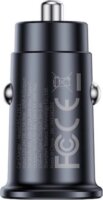 Baseus GoTrip USB-A + USB-C Autós Gyorstöltő 30W - Fekete