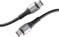 Intenso C100C USB-C apa - USB-C apa Adat és Töltőkábel 100W 2m - Fekete