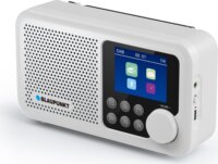 Blaupunkt DR8WH Bluetooth hordozható FM / DAB+ Zsebrádió - Fehér