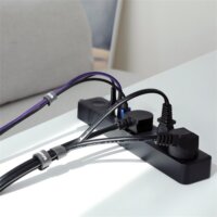 Baseus ACMGT-A01 Tépőzáras Kábelkötegelő 0.5m - Fekete